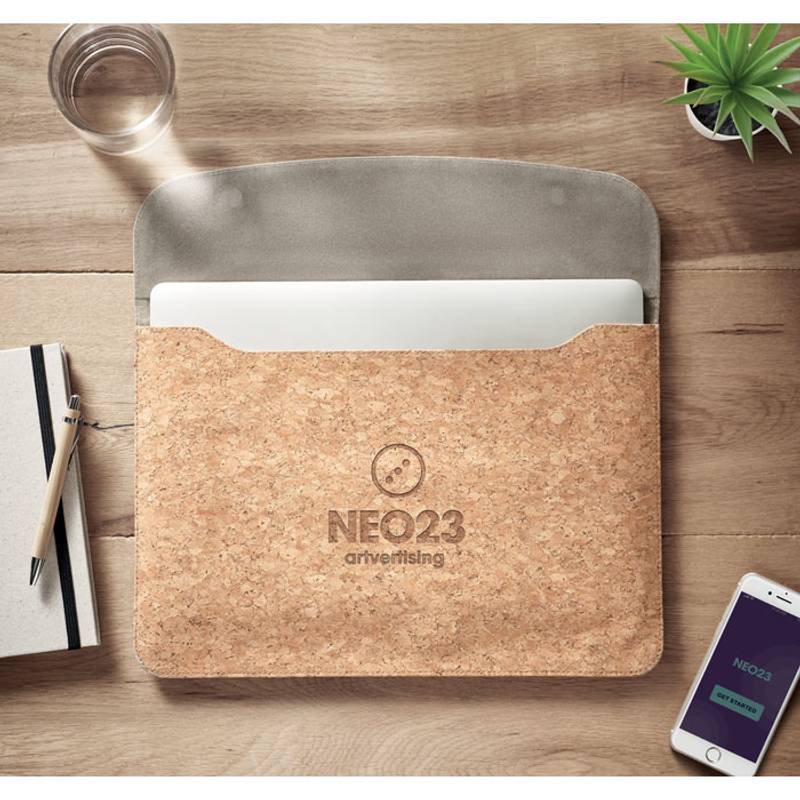 GRACE Korkový obal na notebook , béžová GRACE Korkový obal na notebook , béžová