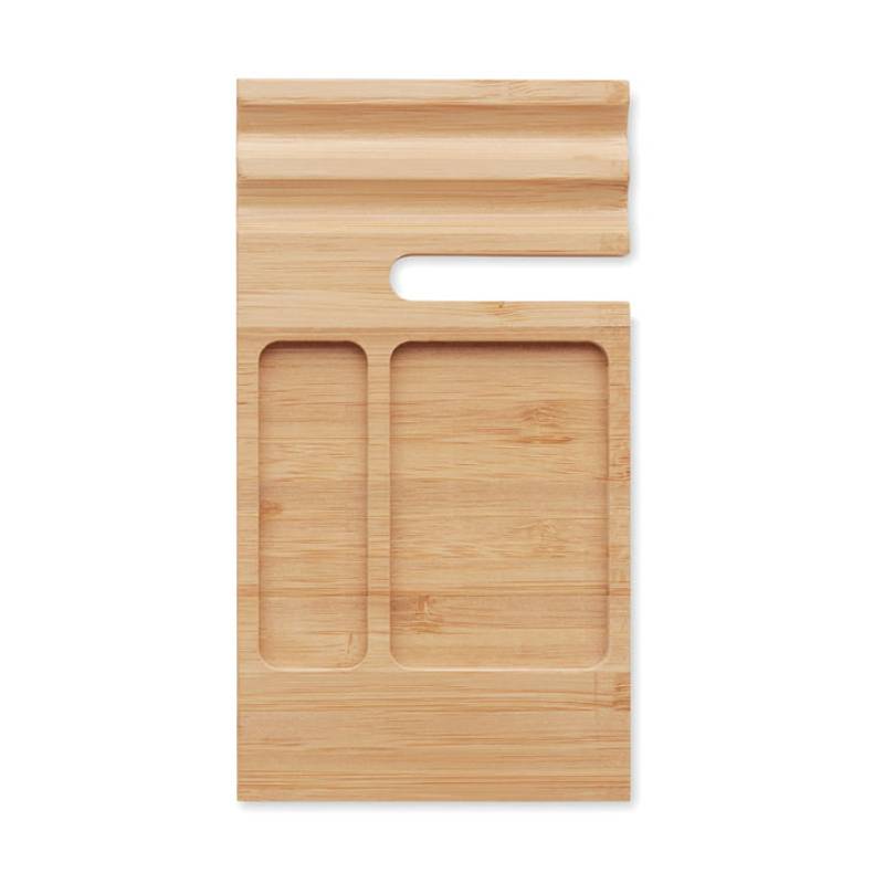 TREVIS Bambusový stojan na telefón , hnedá TREVIS Bambusový stojan na telefón , hnedá