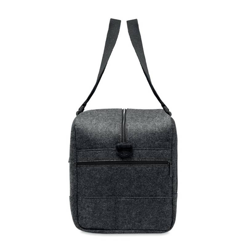 INDICO BAG Víkendová taška z plsti RPET , sivá tmavá INDICO BAG Víkendová taška z plsti RPET , sivá tmavá