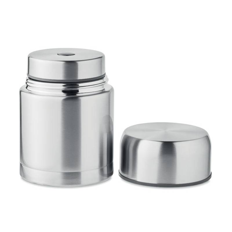 CHINIWA Dvojstenná nádoba 800 ml , strieborná matná CHINIWA Dvojstenná nádoba 800 ml , strieborná matná