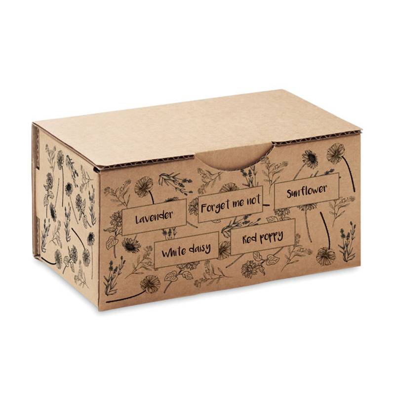 FLOWERS Súprava na pestovanie kvetín , béžová FLOWERS Súprava na pestovanie kvetín , béžová