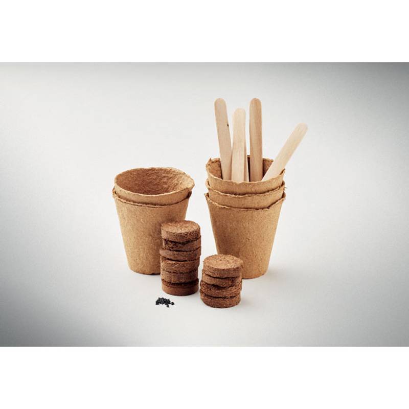 FLOWERS Súprava na pestovanie kvetín , béžová FLOWERS Súprava na pestovanie kvetín , béžová