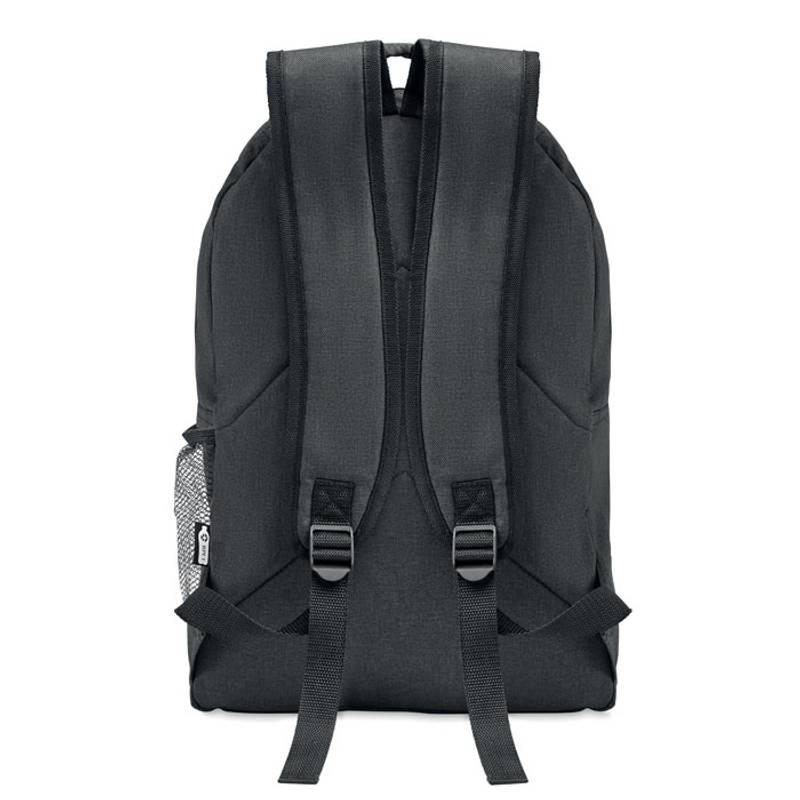 SIENA Batoh z materiálu 600D RPET , čierna SIENA Batoh z materiálu 600D RPET , čierna