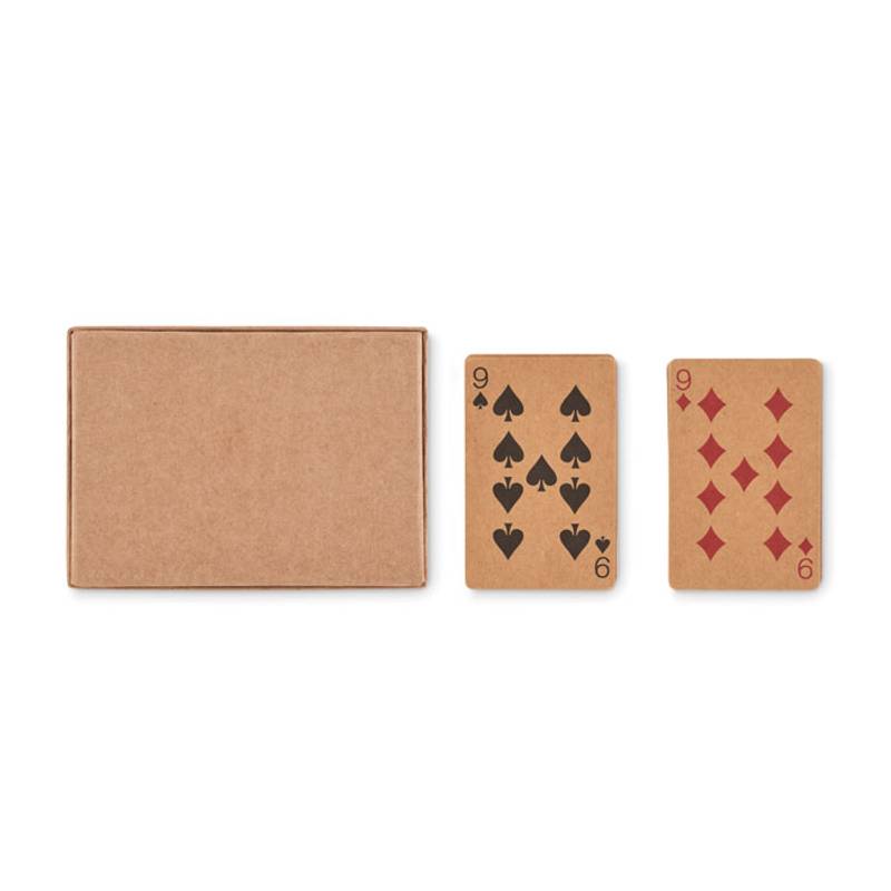 ARUBA DUO  Dva balíčky kariet , hnedá