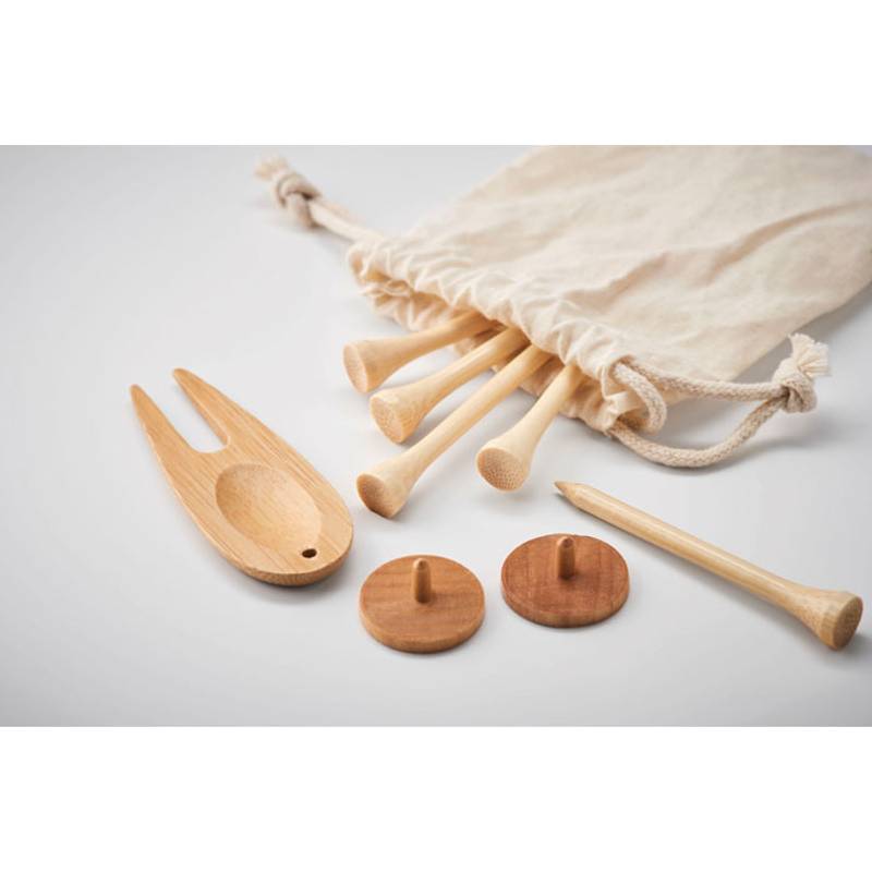 DORMIE Súprava golfového príslušenstva , béžová DORMIE Súprava golfového príslušenstva , béžová