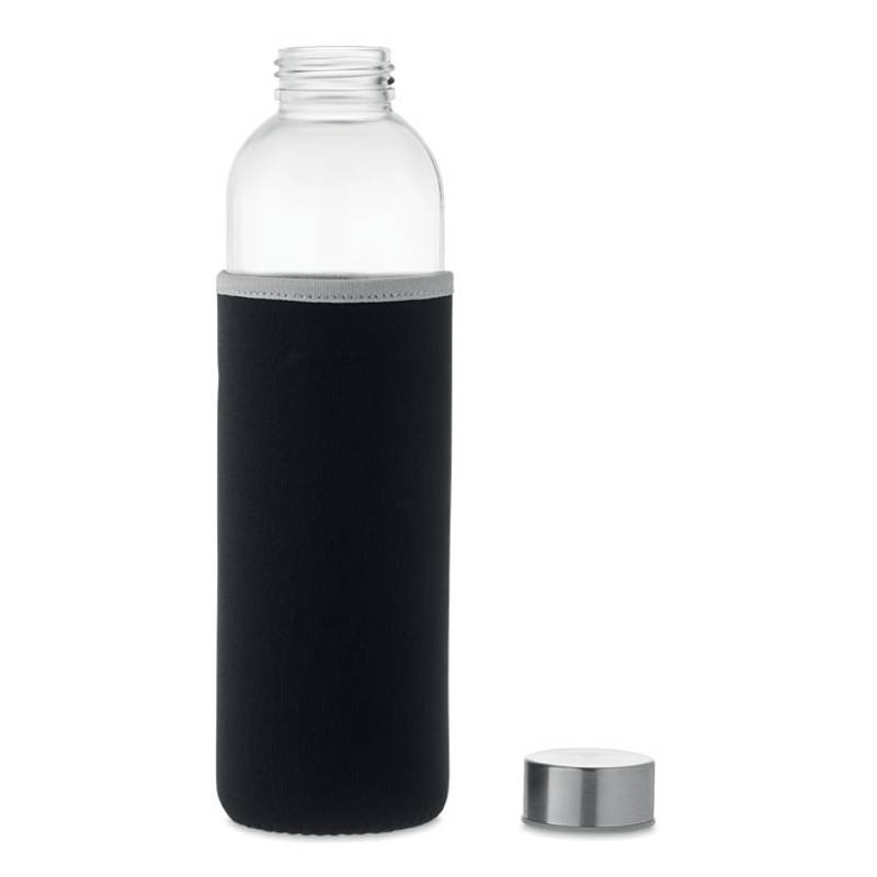 UTAH LARGE Sklenená 750 ml fľaša , čierna UTAH LARGE Sklenená 750 ml fľaša , čierna