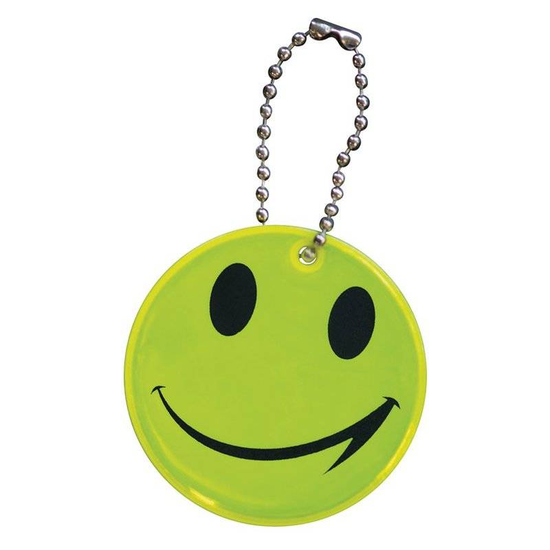 Přívěsek na klíče ve tvaru smajlíka, žlutá Přívěsek na klíče ve tvaru smajlíka, žlutá