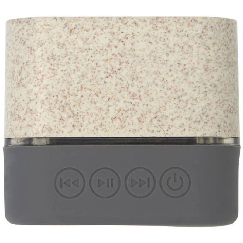 Aira Bluetooth® reproduktor z pšeničnej slamy, biela Aira Bluetooth® reproduktor z pšeničnej slamy, biela