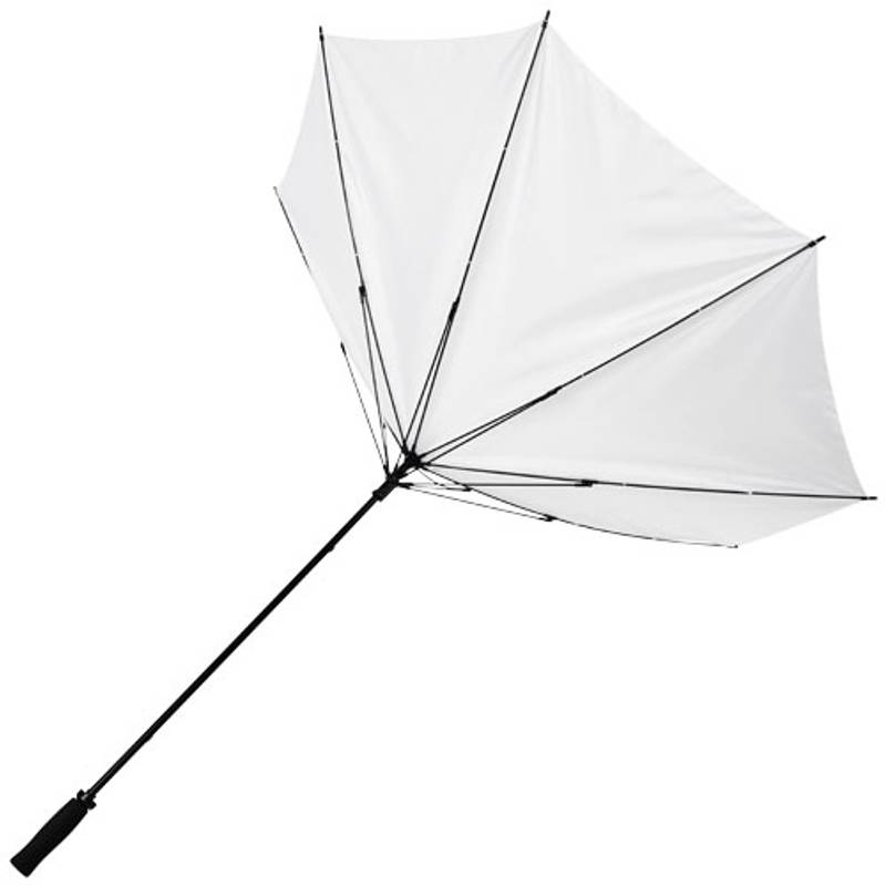 Grace 30" vetruodolný golfový dáždnik s držadlom EVA, biela Grace 30" vetruodolný golfový dáždnik s držadlom EVA, biela