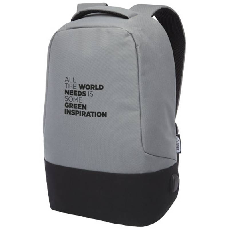 Bezpečnostný batoh z RPET Cover, sivá