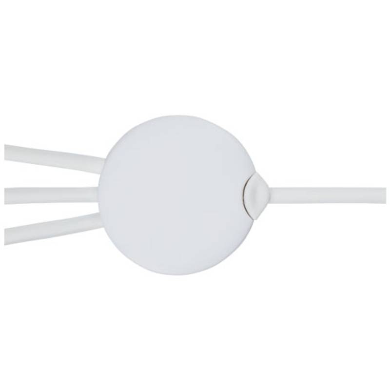 Nabíjací kábel 5v1 s antibakteriálnou prísadou Pure, biela Nabíjací kábel 5v1 s antibakteriálnou prísadou Pure, biela