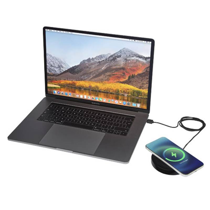 Bezdrátová nabíjecí podložka, černá Bezdrátová nabíjecí podložka, černá