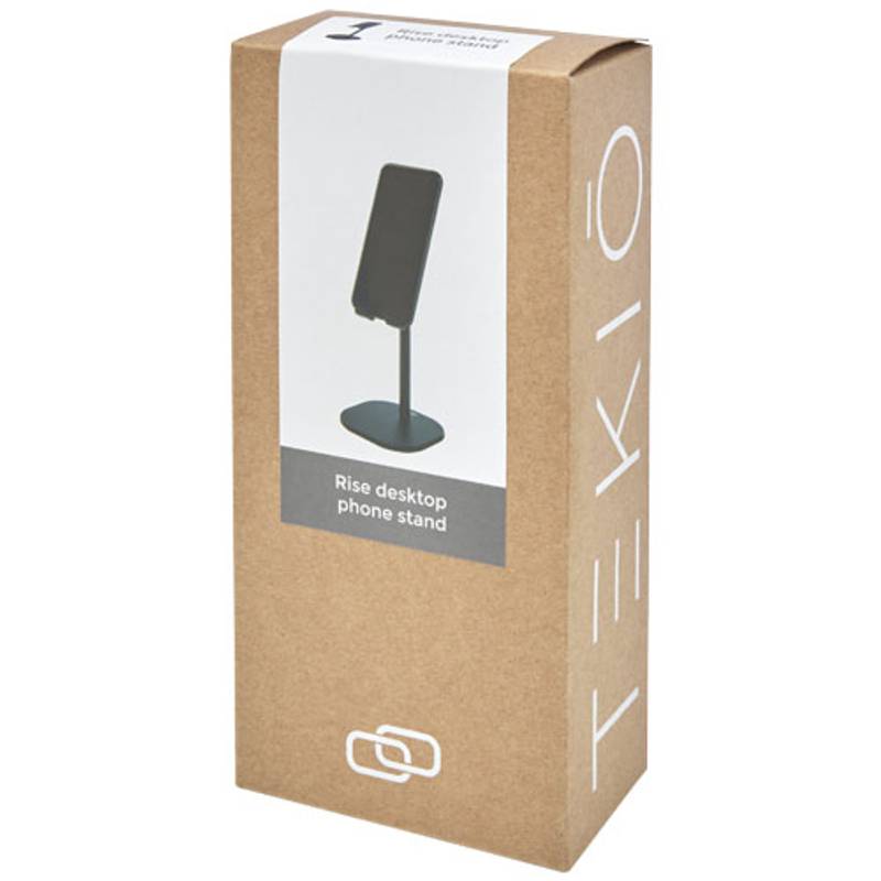 Stojan na telefon/tablet Riso, černá Stojan na telefon/tablet Riso, černá