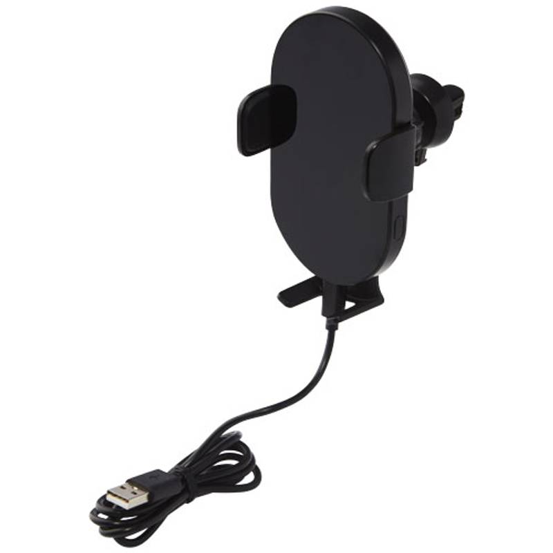 15W bezdrôtová automatická nabíjačka do auta Pilot, čierna 15W bezdrôtová automatická nabíjačka do auta Pilot, čierna