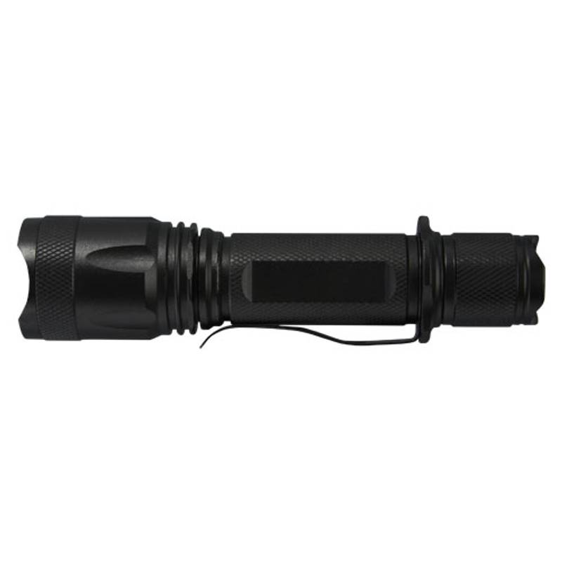 Dobíjacie 5W taktické svietidlo Mears, čierna Dobíjacie 5W taktické svietidlo Mears, čierna