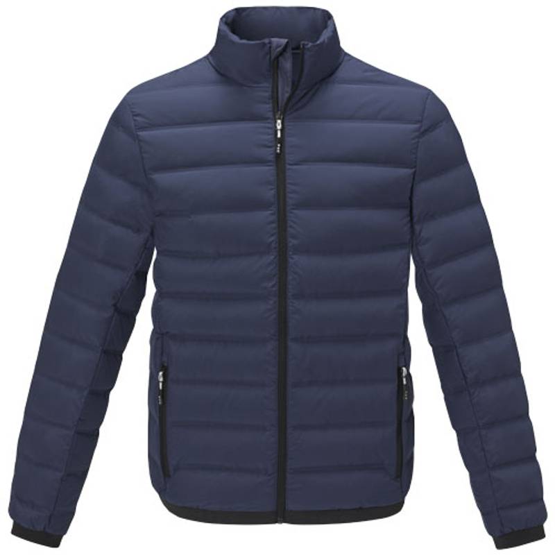 Pánska zateplená pérová bunda Macin, modrá Pánska zateplená pérová bunda Macin, modrá