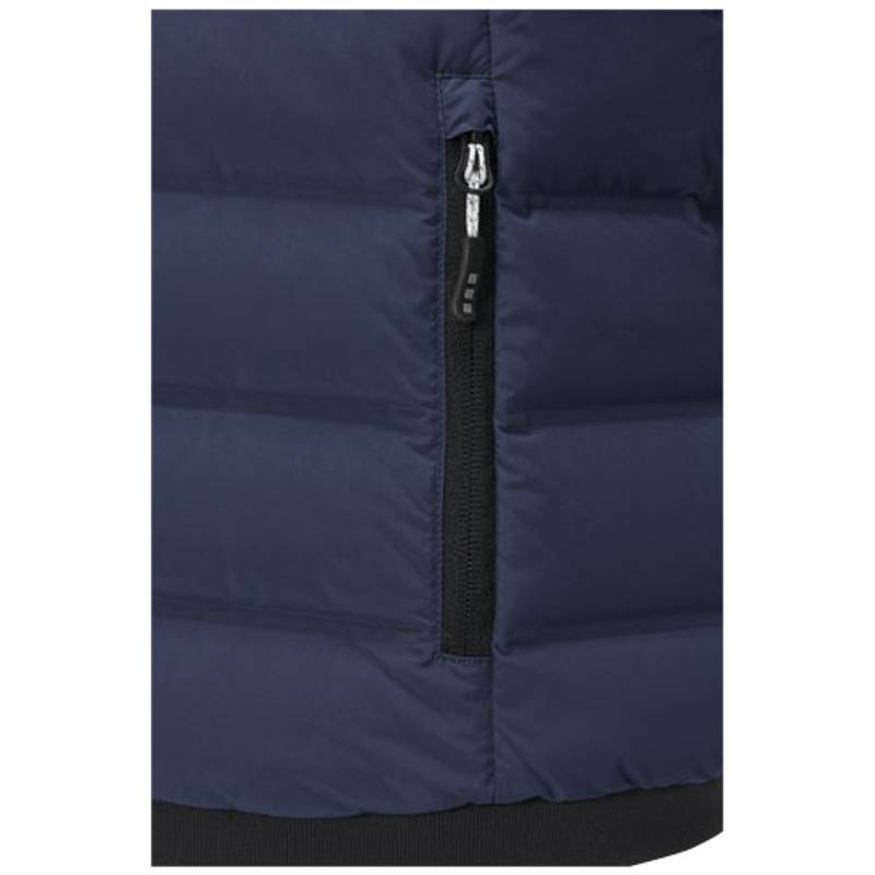 Dámská zateplená péřová bunda Macin, modrá Dámská zateplená péřová bunda Macin, modrá