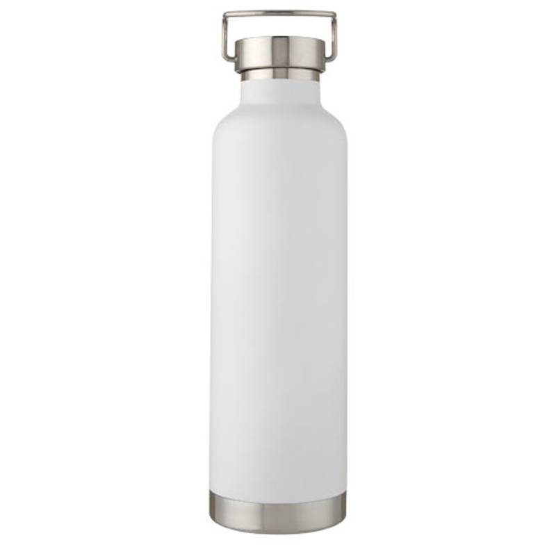 Medená Športová fľaša s vákuovou izoláciou o objemu 1 l Thor, biela Medená Športová fľaša s vákuovou izoláciou o objemu 1 l Thor, biela