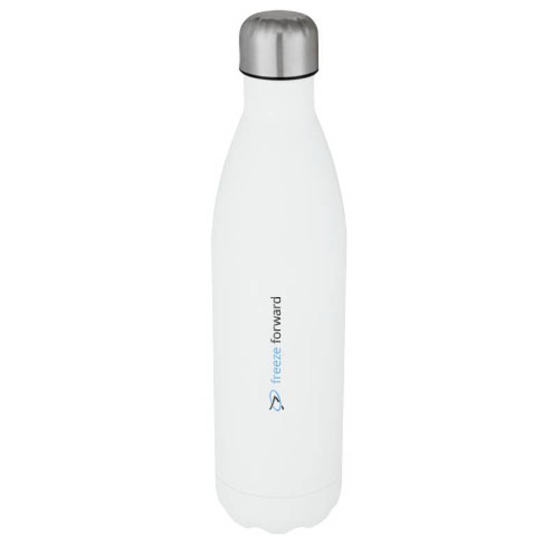 Nerezová termo fľaša o objemu 750 ml s vákuovou izoláciou Cove, biela Nerezová termo fľaša o objemu 750 ml s vákuovou izoláciou Cove, biela