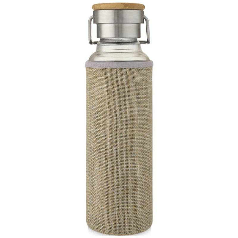 Sklenená fľaša o objemu 660 ml s neoprenovým puzdrom Thor, prírodná Sklenená fľaša o objemu 660 ml s neoprenovým puzdrom Thor, prírodná