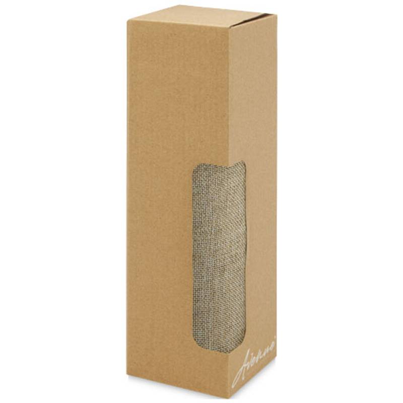 Sklenená fľaša o objemu 660 ml s neoprenovým puzdrom Thor, prírodná Sklenená fľaša o objemu 660 ml s neoprenovým puzdrom Thor, prírodná