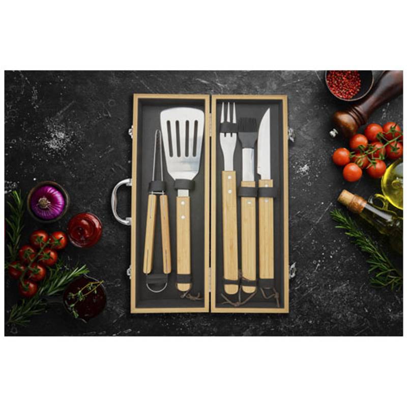 5dielna sada na grilovanie Churras, prírodná 5dielna sada na grilovanie Churras, prírodná