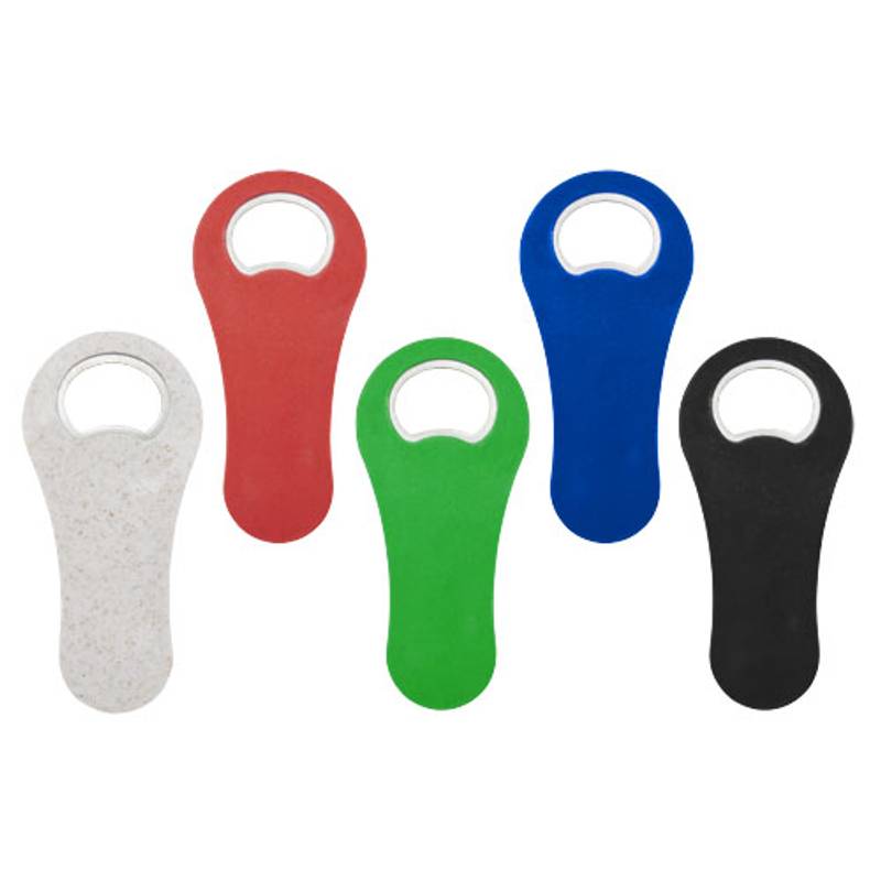 Otvárač na fľaše z pšeničnej slamy Schyn, biela Otvárač na fľaše z pšeničnej slamy Schyn, biela