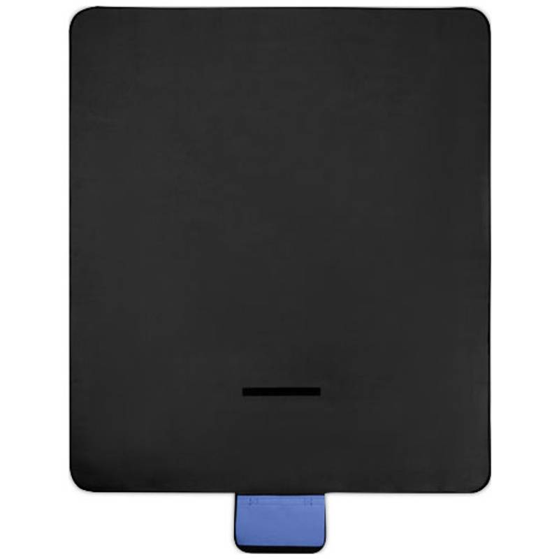 Pikniková deka z recyklovaného plastu Salvie, modrá Pikniková deka z recyklovaného plastu Salvie, modrá