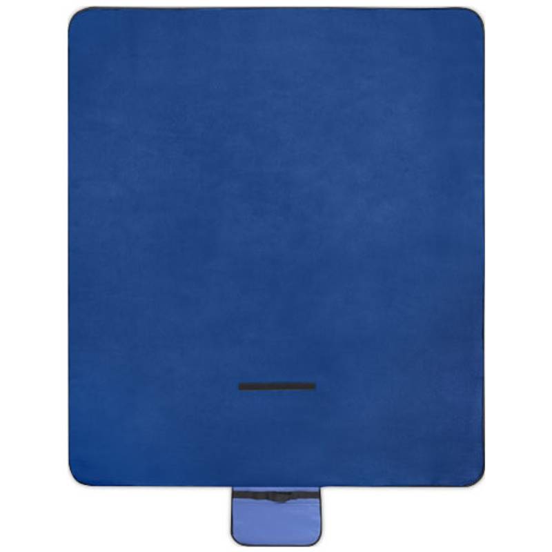 Pikniková deka z recyklovaného plastu Salvie, modrá Pikniková deka z recyklovaného plastu Salvie, modrá