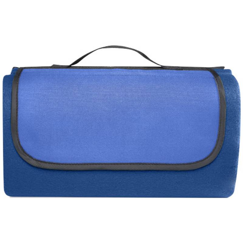 Pikniková deka z recyklovaného plastu Salvie, modrá