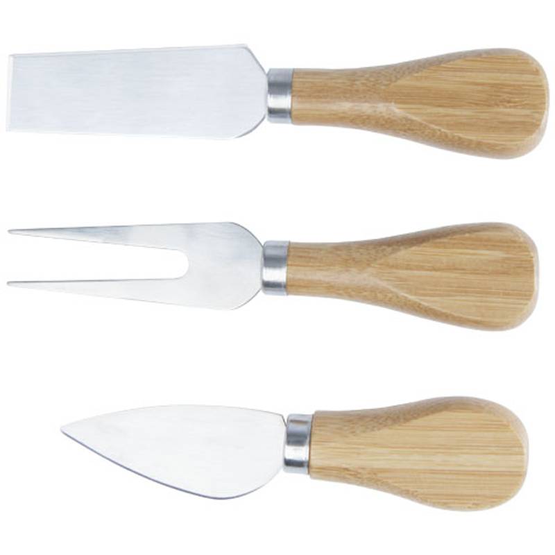 Bambusový prkénko a nástroje na sýr Ement, přírodní Bambusový prkénko a nástroje na sýr Ement, přírodní