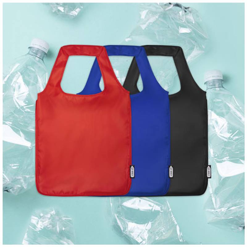 Ahs nákupná taška z RPET, červená Ahs nákupná taška z RPET, červená