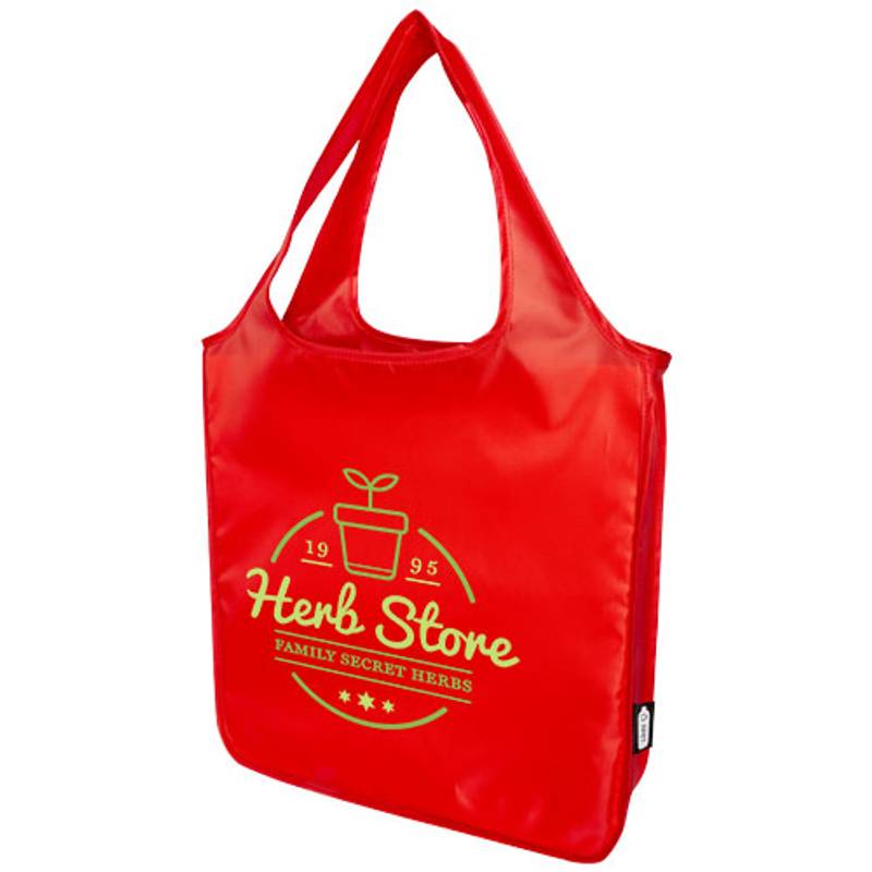 Ahs nákupná taška z RPET, červená Ahs nákupná taška z RPET, červená