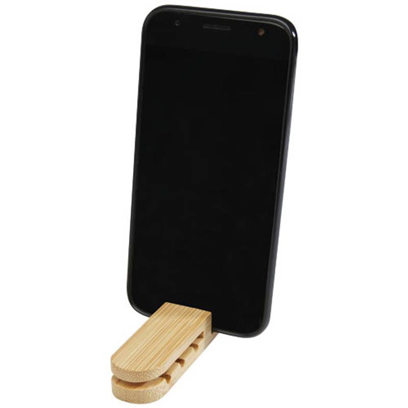 Organizér kabelů Edulis z bambusu, bílá Organizér kabelů Edulis z bambusu, bílá