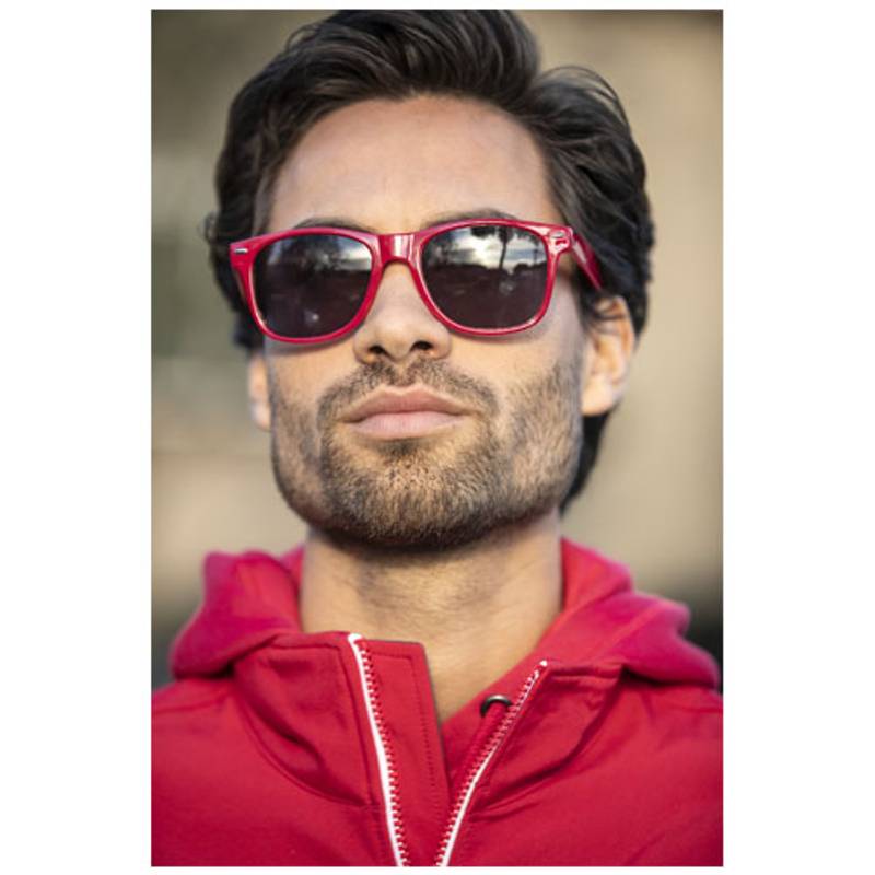 RPET slunečné okuliare Sun Ray, biela RPET slunečné okuliare Sun Ray, biela