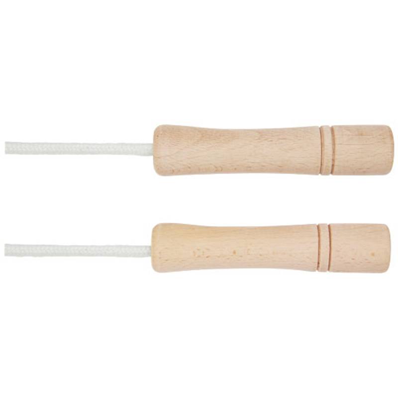 Dřevěné švihadlo v bavlněném pouzdru Deniso, hnědá Dřevěné švihadlo v bavlněném pouzdru Deniso, hnědá