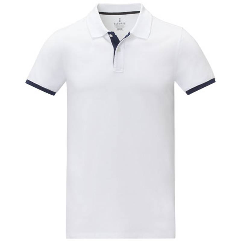 Pánska dvojfarebná polokošeľa s krátkym rukávom Morgan, biela, XS Pánska dvojfarebná polokošeľa s krátkym rukávom Morgan, biela, XS