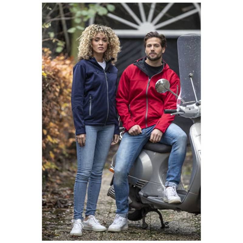 Dámská softshellová bunda Match, červená Dámská softshellová bunda Match, červená