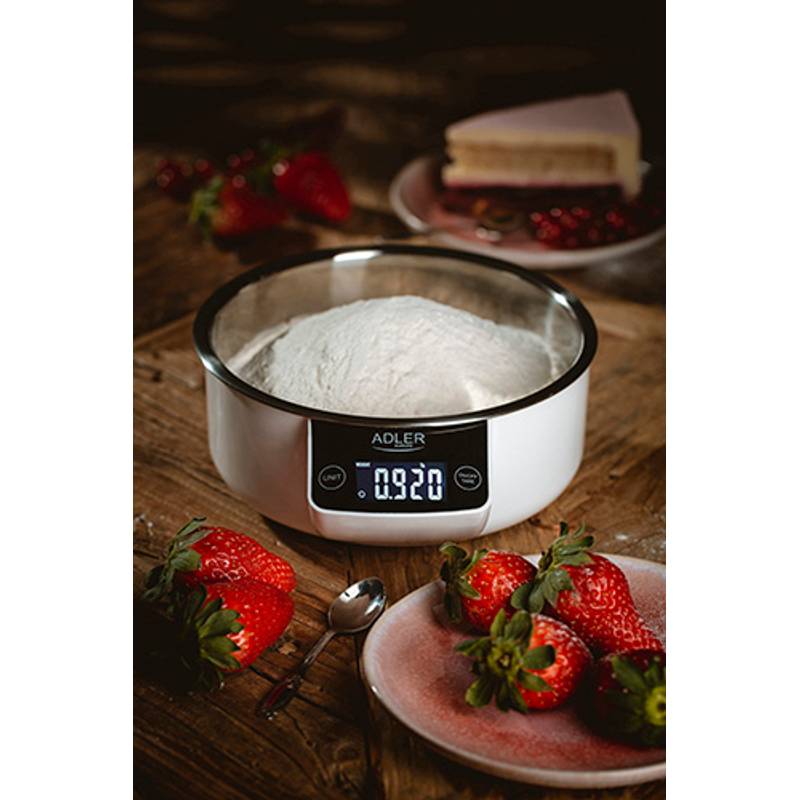 Kuchynská váha s miskou, ADLER AD3166 Kuchynská váha s miskou, ADLER AD3166