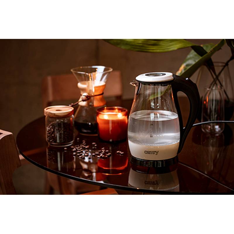 Skleněná rychlovarná konvice 1,7L, CAMRY CR1251w Skleněná rychlovarná konvice 1,7L, CAMRY CR1251w