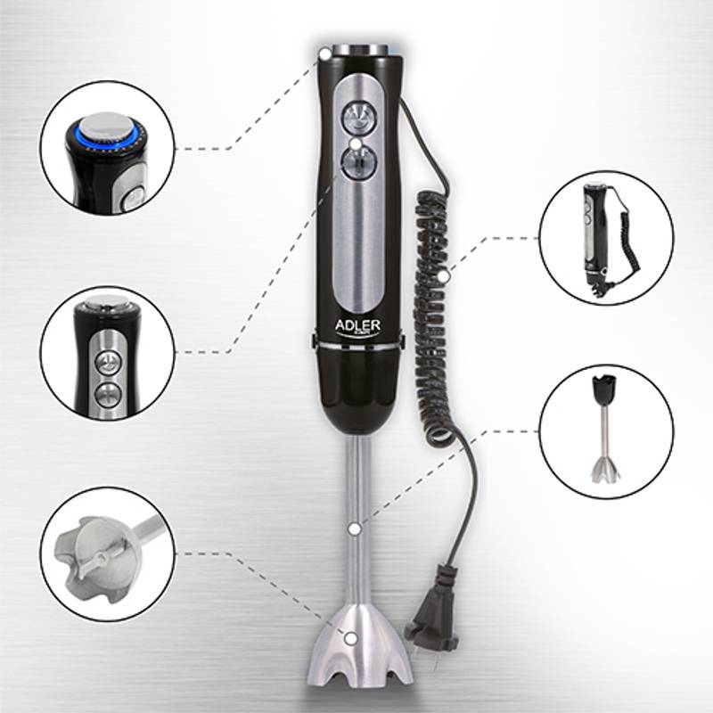 Ruční mixér, ADLER AD4625w Ruční mixér, ADLER AD4625w