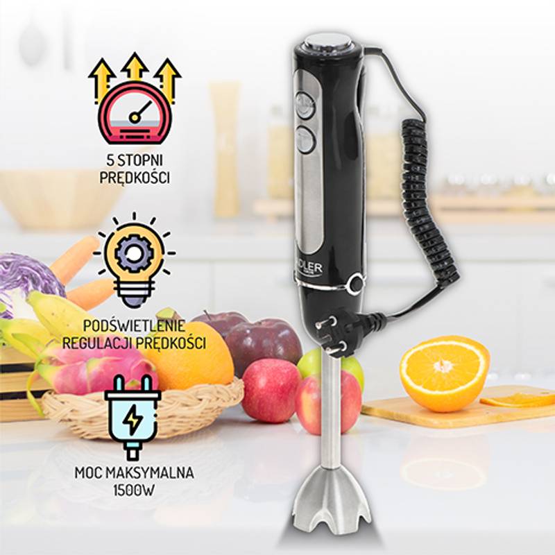 Ruční mixér, ADLER AD4625w Ruční mixér, ADLER AD4625w