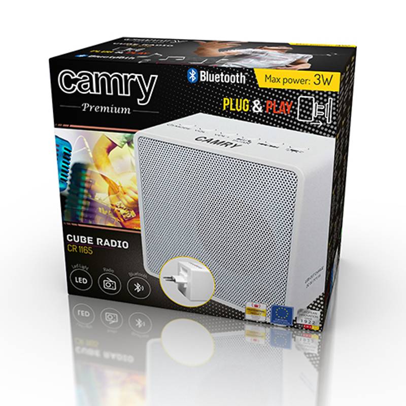 Kompaktní bluetooth rádio, CAMRY CR1165 Kompaktní bluetooth rádio, CAMRY CR1165