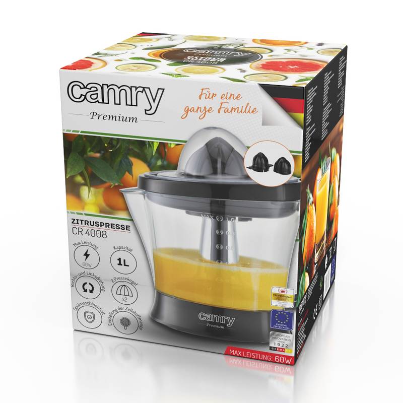Odšťavovač na citrusy,  CAMRY  CR4008