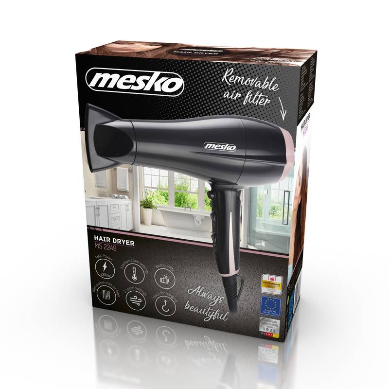 Fén 2000W, MESKO MS2249 Fén 2000W, MESKO MS2249