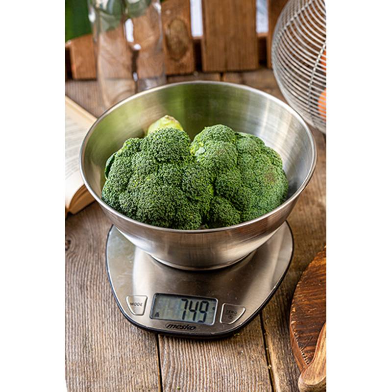 Kuchynská váha s miskou 1,8L, MESKO MS3152 Kuchynská váha s miskou 1,8L, MESKO MS3152