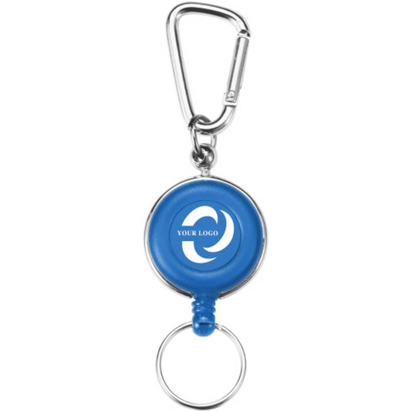 Kovová kľúčenka, držiak na skipas, karabína, červená /COMO/ Kovová kľúčenka, držiak na skipas, karabína, červená /COMO/