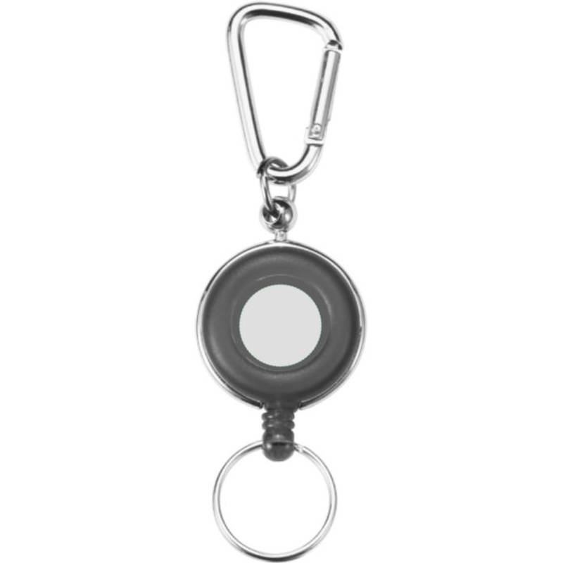 Kovová kľúčenka, držiak na skipas, karabína, červená /COMO/ Kovová kľúčenka, držiak na skipas, karabína, červená /COMO/