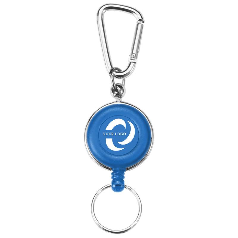 Kovová kľúčenka, držiak na skipas, karabína, červená /COMO/ Kovová kľúčenka, držiak na skipas, karabína, červená /COMO/