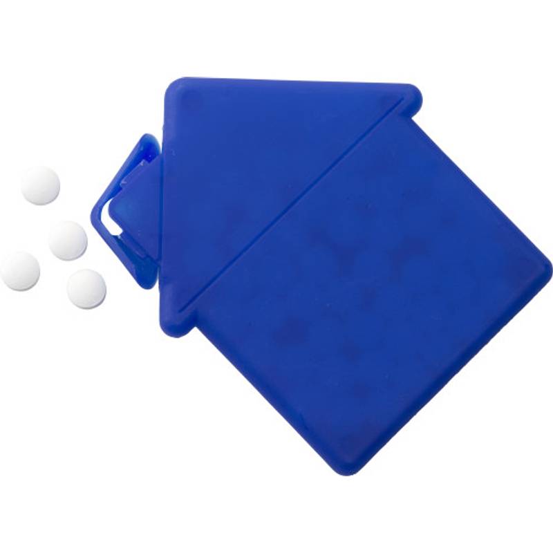 Mentolky v krabičce, tvar domku, bílá Mentolky v krabičce, tvar domku, bílá